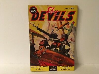 Sky Devils Pulp March 1938 Vol 1 #1