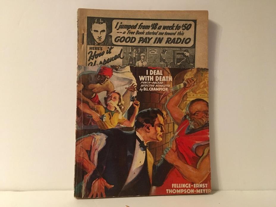 Detective Tales Pulp November 1938 Vol 10 #4