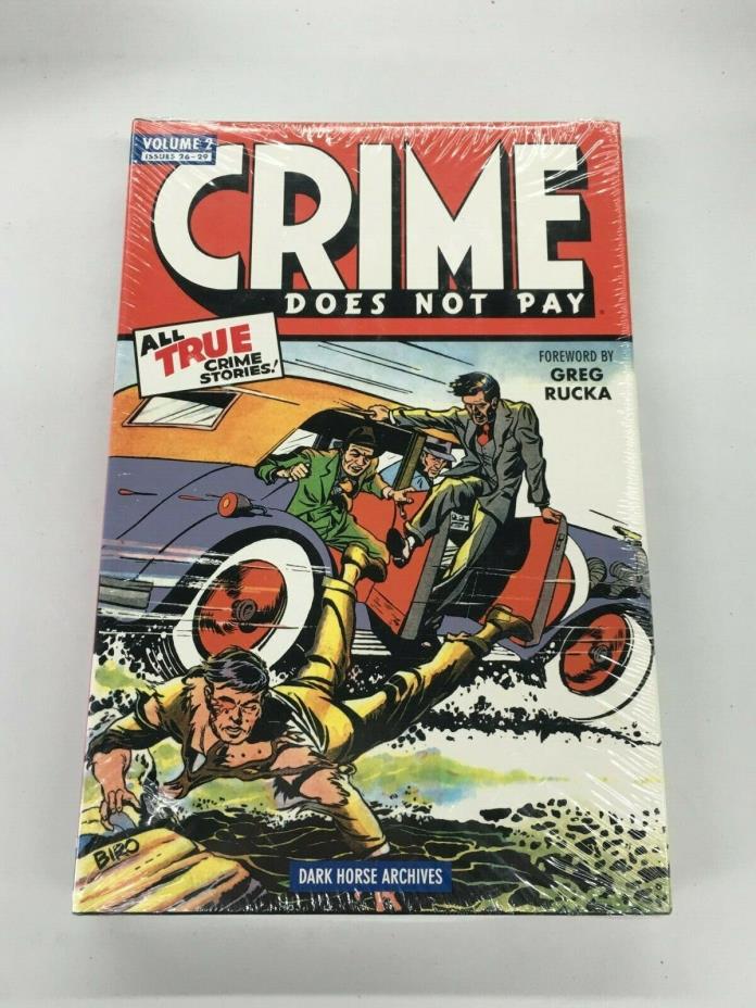CRIME DOES NOT PAY VOL 2 DARK HORSE ARCHIVES HARDCOVER SEALED GOLDEN AGE COMICS