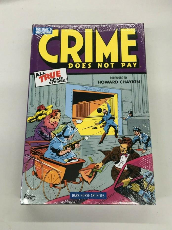 CRIME DOES NOT PAY VOL 3 DARK HORSE ARCHIVES HARDCOVER SEALED GOLDEN AGE COMICS