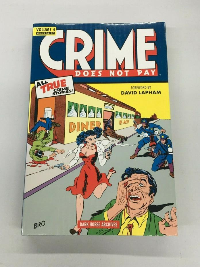 CRIME DOES NOT PAY VOL 4 DARK HORSE ARCHIVES HARDCOVER SEALED GOLDEN AGE COMICS