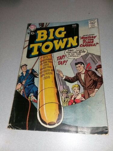 Big Town #50 dc comics 1958 tv radio show early silver age scarce later issue