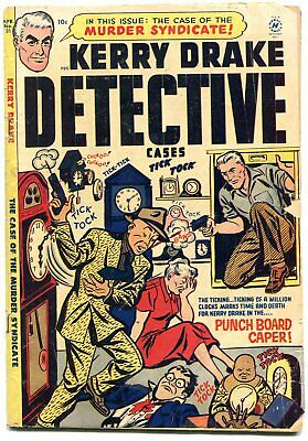 Kerry Drake Detective Cases #31 1952- Golden Age Crime comic G/VG
