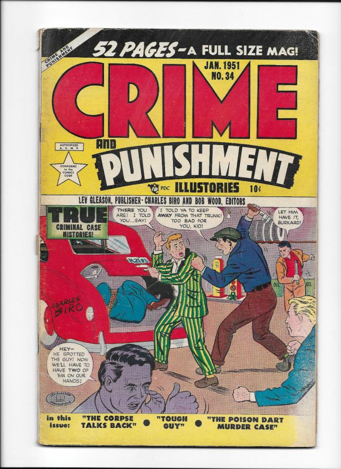 CRIME & PUNISHMENT #34  [1951 VG+]  
