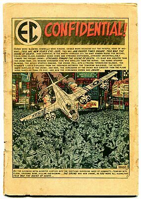Weird Science #21 1953- EC Comics- Golden Age Low Grade coverless