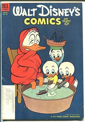 WALT DISNEY'S COMICS AND STORIES #160 1954-MICKEY-DONALD-CARL BARKS-vg
