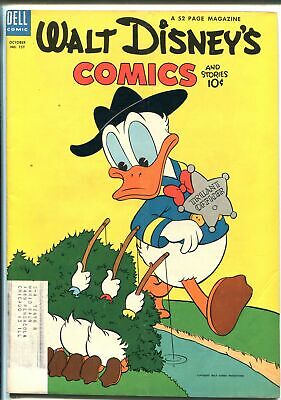 WALT DISNEY'S COMICS AND STORIES #157 1953-MICKEY-DONALD-CARL BARKS-vg