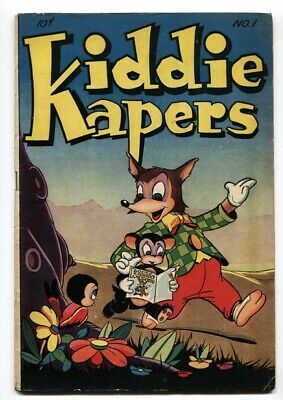 Kiddie Kapers #1 1946-First issue-Infinity cover-Golden-Age VG+