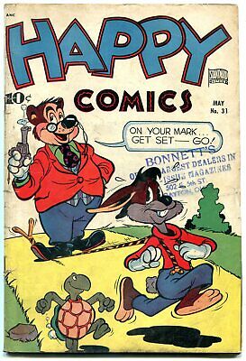 Happy Comics #31 1949Frazetta- Golden Age Funny Animals G/VG