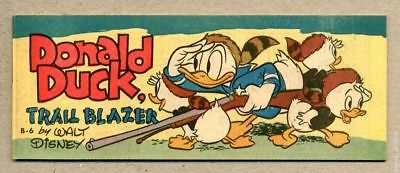 Donald Duck Trail Blazer Mini Comic #6 1950 VF+ 8.5