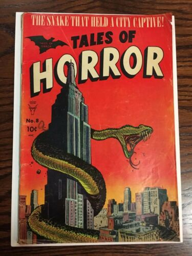 Tales Of Horror 8 Toby Press/Minoan 1953