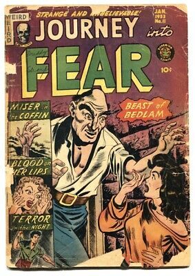 Journey Into Fear #11 1953-Superior-Women being whipped-Violent Horror