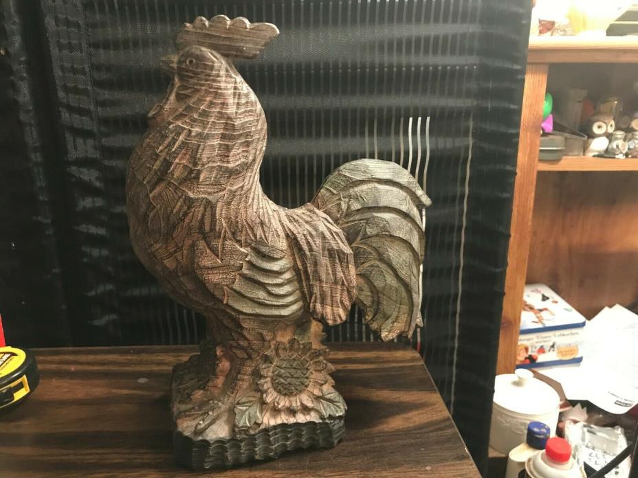 Rooster Chicken & Rooster Kitchen Decor Collectible