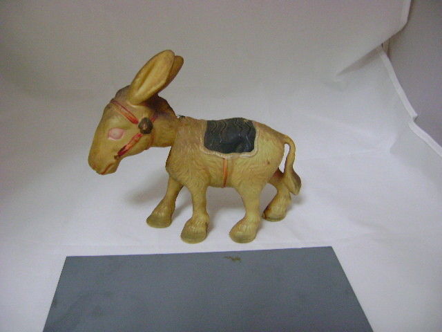 Old Celluloid Toy-Nodding Donkey-Occupied Japan-Early 1930's-1940's
