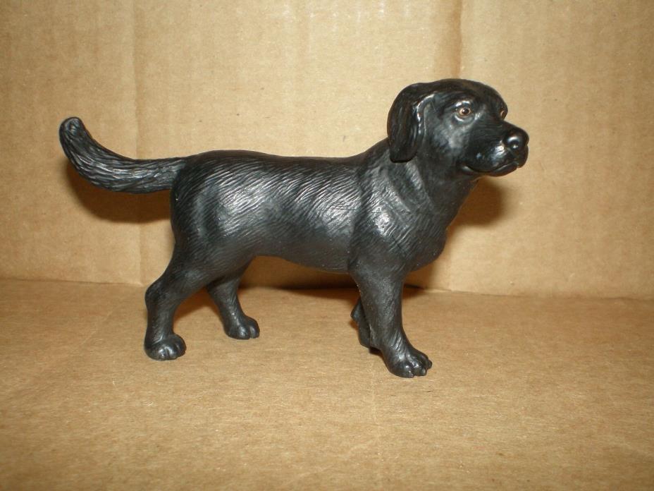Schleich 2001 Black Labrador Lab 16327 ~ Standing Dog figurine toy