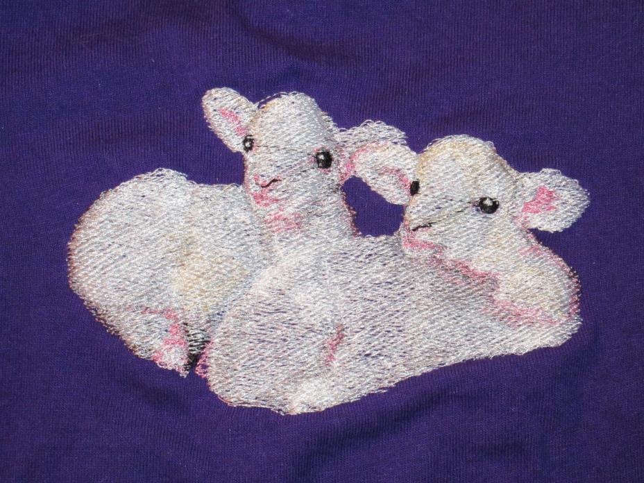 Embroidered Fleece Jacket - Lambs BT4443 Sizes S - XXL