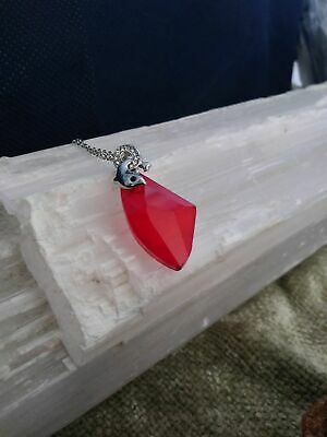 Brilliant Dolphin Red Crystal Pendant Necklace Made With Swarovski Elements