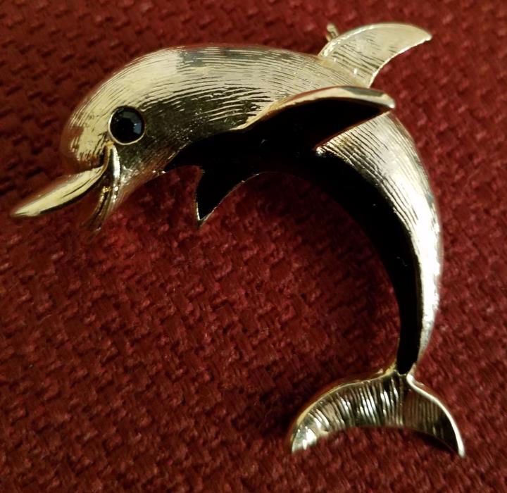 Dolphin brooch/pin (vintage) by Gerry's