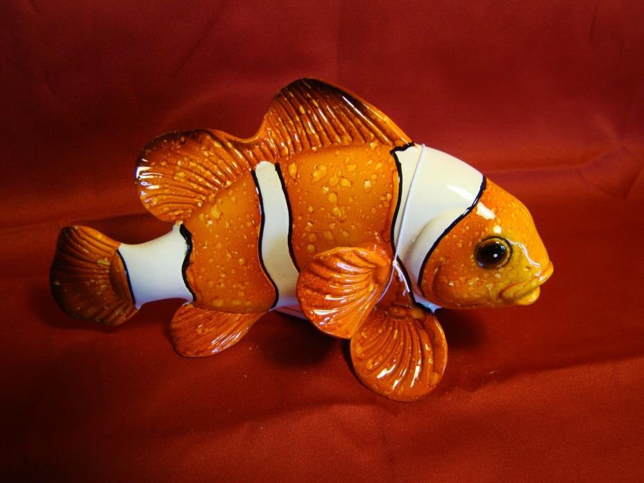 December Diamonds Clown Fish Figurine Sea Life Decoration Clownfish 4342024 New