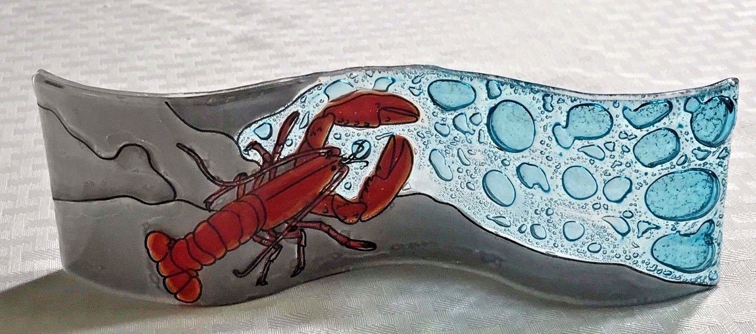 Red Lobster Glass Centerpiece