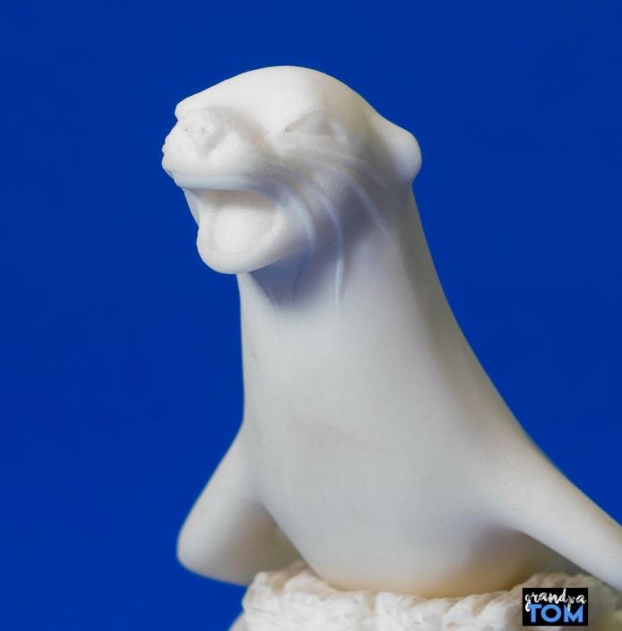 White seal statue 4