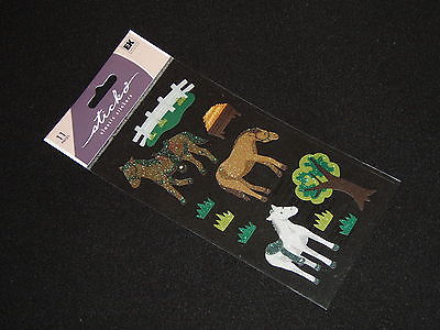Horse Stickers (11 pc) by sticko - Sparkly Fun