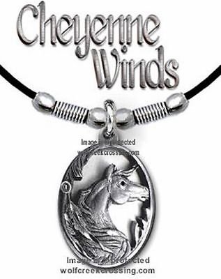 CHEYENNE WINDS HORSE NECKLACE HORSES EQUESTRIAN JEWELRY - FREE SHIP 24