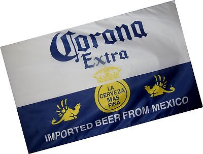 Corona Extra Beer Flag 3' X 5' Deluxe Indoor Outdoor Banner