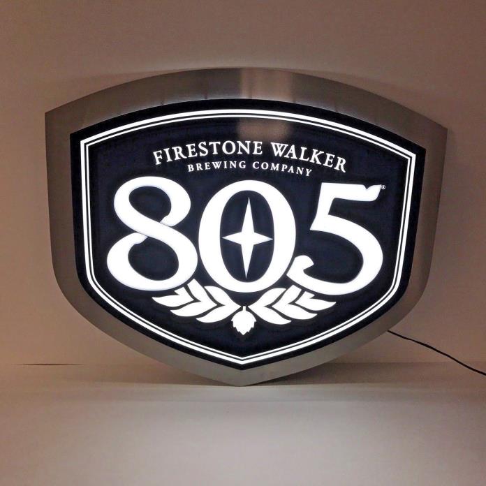 FIRESTONE WALKER Brewing Co ~ 805 Blonde Ale ~ LED Sign ~ NEW  ~ 25