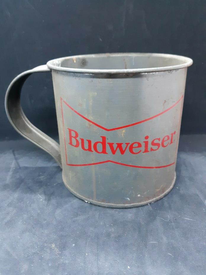 Budweiser 1983 Metal Mug National Exchange Club Chili Cookoff Ft Pierce RARE