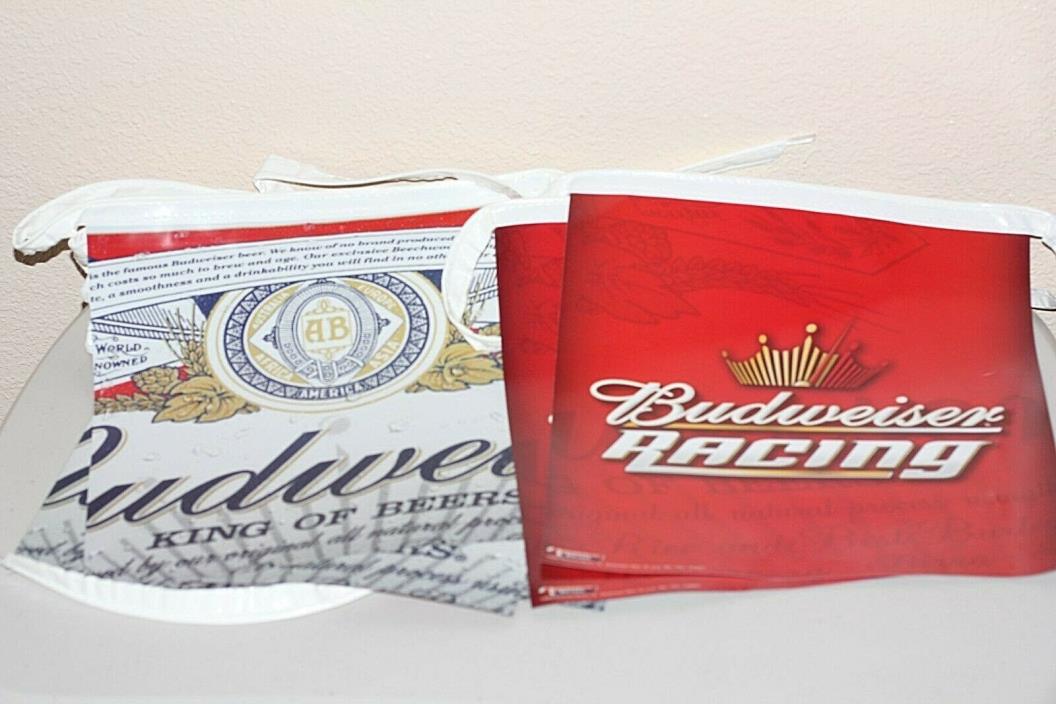 Budweiser Racing 2005 Pennant Banner 20 Double Sided Flags 29 Feet (Lot#887)