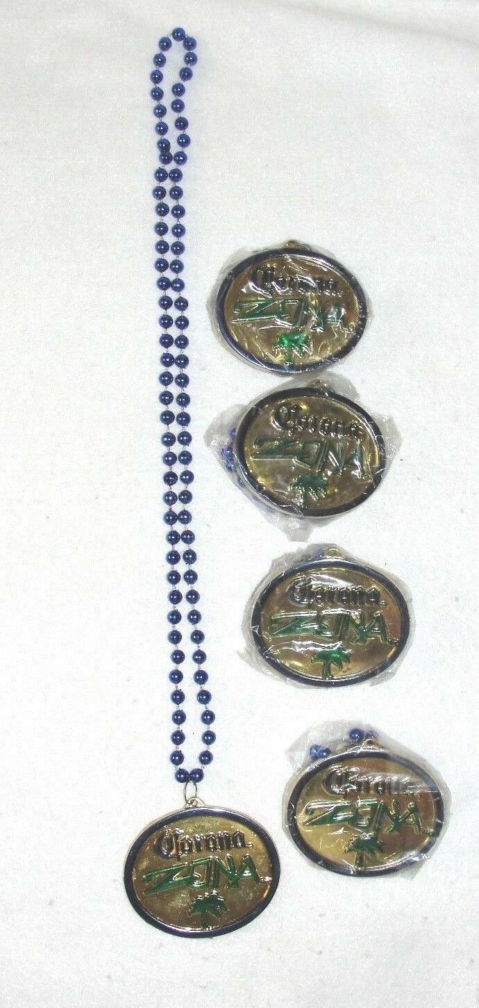 5 Corona Zona Plastic Beads Necklaces