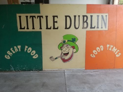 Vintage Irish Bar Sign 
