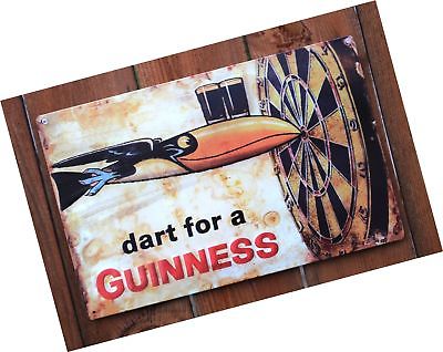 Guinness - Dart Metal Beer Sign (17
