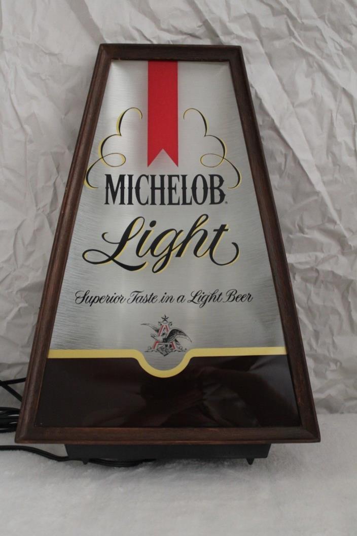 Vintage 1979 Michelob Light Lighted Sign, NOS, Tested & Working, Rare & NEW