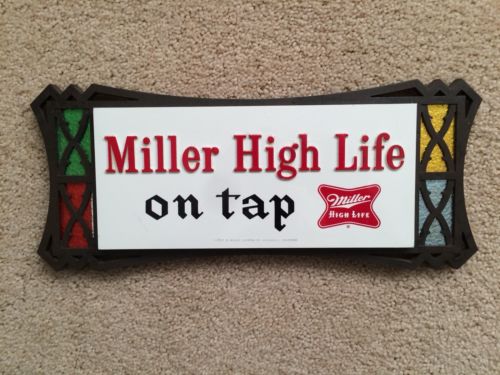 Vintage Miller High Life Sign