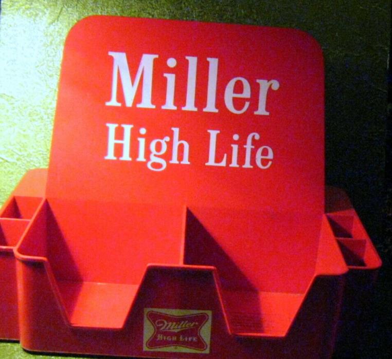 1954 Vintage MILLER HIGH LIFE Bar Caddy