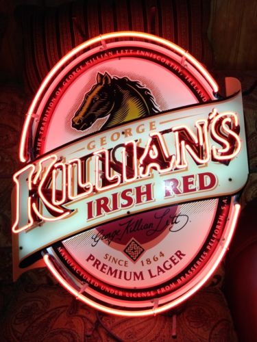 Lighted Killian's Irish Red Sign