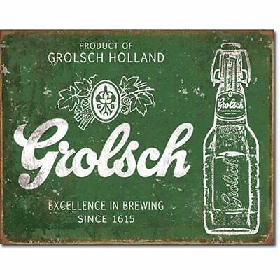 Grolsch Beer Excellence Tin Sign Home & Kitchen