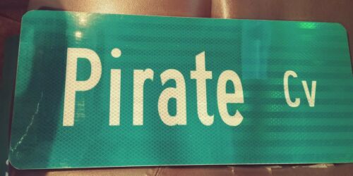 Street Sign Pirate Cv.