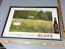 Blatz beer sign vintage brewery Spring in Blossom series picture vintage old OP8