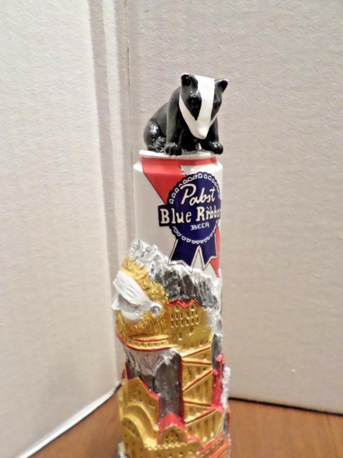 Rare PBR Pabst Blue Ribbon Badger Nice 10