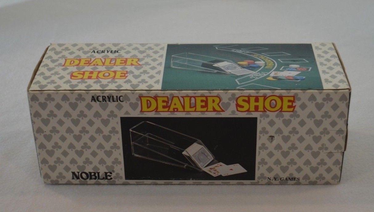 Acrylic Playing Cards Dealer Shoe Clear