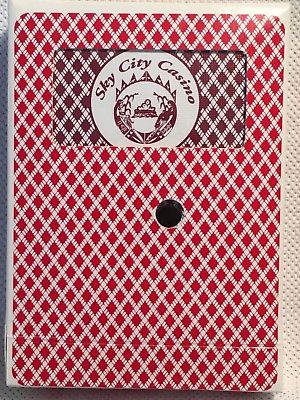 SKY CITY CASINO, ACOMA NEW MEXICO, DECK OF PLAYING CARDS