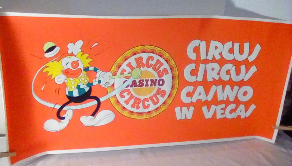 Vintage poster from Vegas, Circus Circus Casino, 36