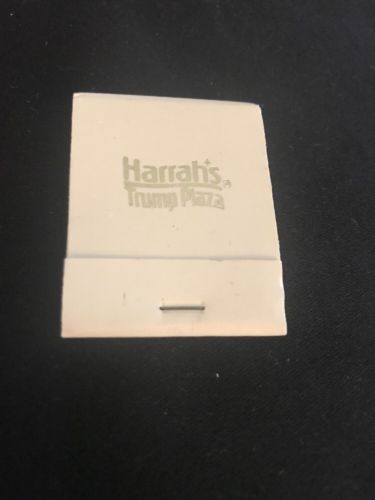 Trump Plaza Harrah's Casino Match Book NM Rare Unused Match Book MAGA