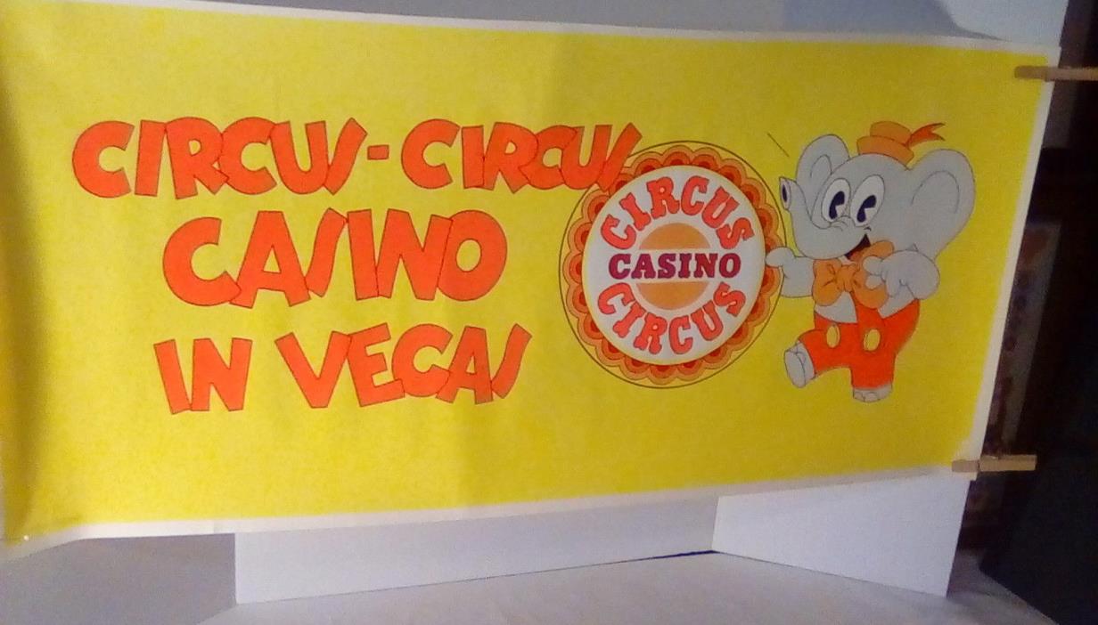 Vintage poster from Vegas, Circus Circus Casino, 36