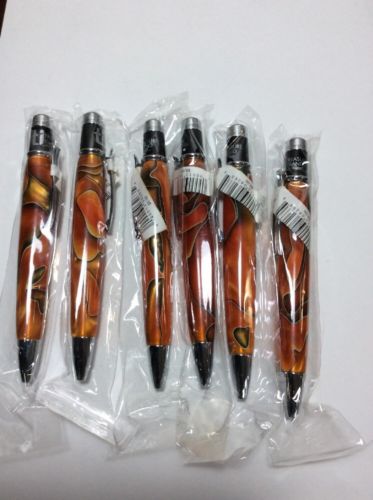NEW! lot of 6 Ball Point Pens  
