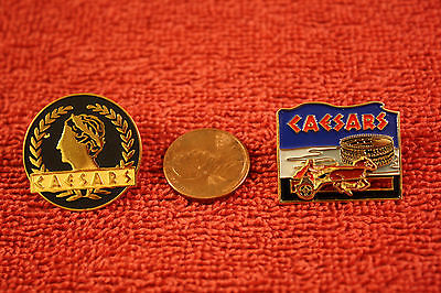 (2) Caesars (Hotel/Casino) pins...