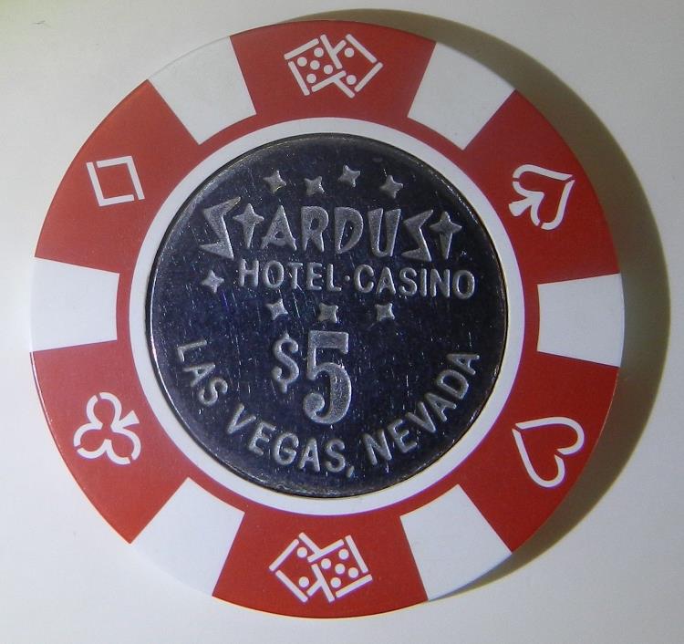#2cc Stardust $5 Casino Chip Las Vegas Nevada